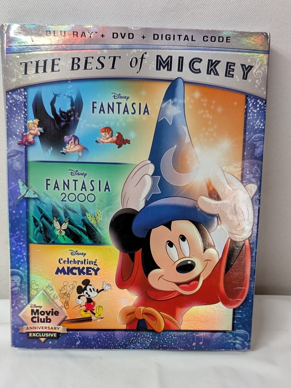 Disney The Best of Mickey: Fantasia, Fantasia 2000, Celebrating Mickey Blue Ray